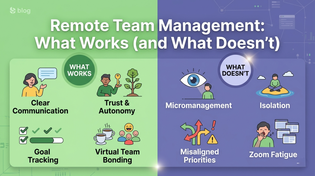 Remote Team Management: What Works (and What Doesn’t)