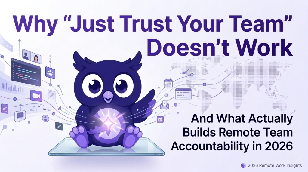 Why “Just Trust Your Team” Doesn’t Work — And What Actually Builds Remote Team Accountability in 2026